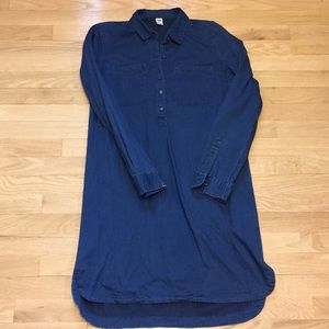 Old navy chambray denim dress